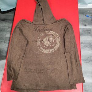 Indian motorcycle hoodie men's size L